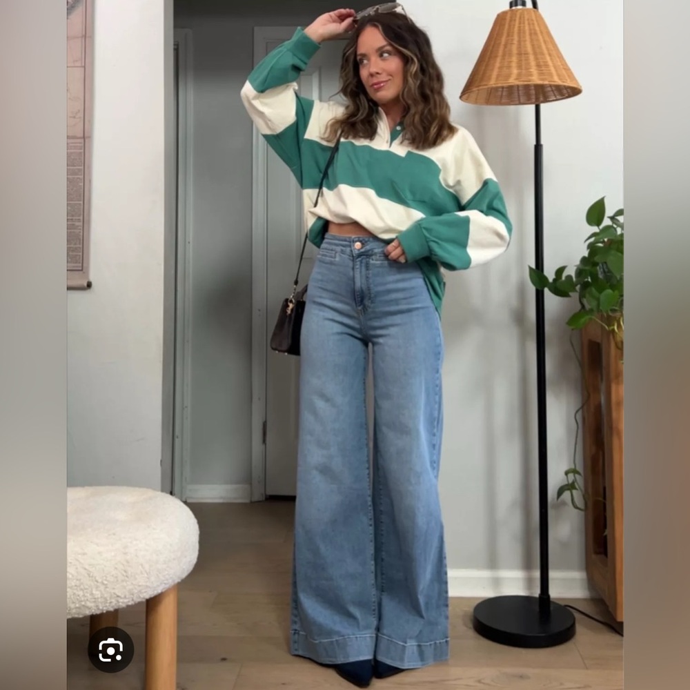 LC Wide-Leg Jeans Size 8